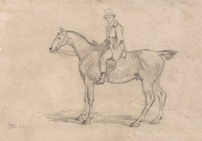 Ralph John Lambton on His Hunter, Undertaker by James Ward